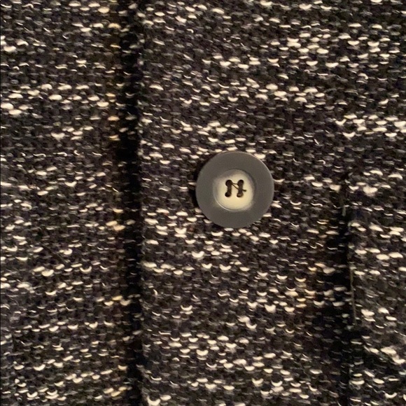 Anthropologie tweed 3/4 sleeve coat
